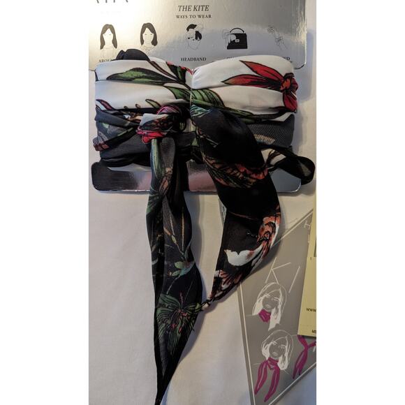 The Kite Headwrap Tie Scarf Floral Headband - Picture 4 of 7
